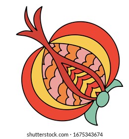 Kalamkari traditional ornament. image for card, invitation, template, notebook cover. Vector illustration mehndi fabric, print. Kalamkari paisley oriental flower in vintage style. Paisley. damask