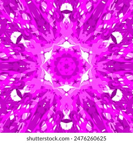 Kaleidoscope background, abstract mandala. Beautiful colorful kaleidoscope seamless pattern. Seamless kaleidoscope texture, unique design full of colors.