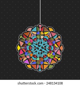 Kaleidoscope chandelier 