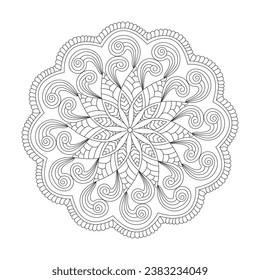 Kaleidoscope Dreams rotate coloring book mandala page for kdp book interior, Ability to Relax, Brain Experiences, Harmonious Haven, Peaceful Portraits, Blossoming Beauty mandala design.