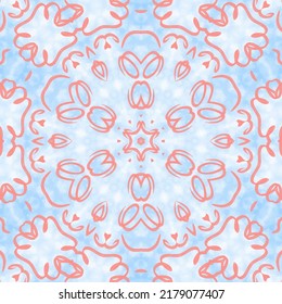 Kaleidoskop-Blume Mandala. Vektorgrafik. Vektorbunter Mosaik
