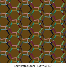 Kaleidoscope fractal animation. Looped motion video background.