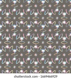 Kaleidoscope fractal animation. Looped motion video background.