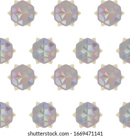 Kaleidoscope fractal animation. Looped motion video background.