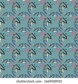Kaleidoscope fractal animation. Looped motion video background.