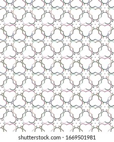 Kaleidoscope fractal animation. Looped motion video background.