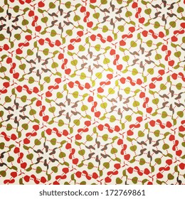 Kaleidoscope geometric pattern. Abstract mosaic background. Vector illustration. Eps 10