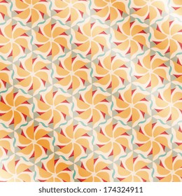 Kaleidoscope geometric pattern. Flower texture background. Abstract floral texture pattern. Vector illustration. Eps 10