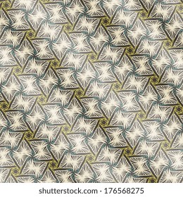 Kaleidoscope geometric pattern. Flower texture background. Floral texture pattern. Crackle background. Vector illustration. Eps 10.