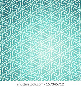 Kaleidoscope geometric seamless pattern. Abstract blue wood texture background. Finger print texture seamless pattern. Seamless crackle blue pattern. Wonder smoke. Vector illustration. Eps 10