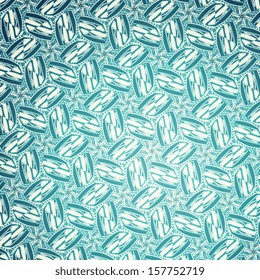 Kaleidoscope geometric seamless pattern. Abstract vector blue wood texture background. Snow seamless pattern. Seamless crackle blue pattern. Vector illustration. Eps 10