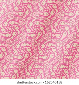 Kaleidoscope geometric seamless pattern. Lace texture background. Floral texture seamless pattern. Seamless crackle pattern. Vector illustration. Eps 10