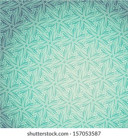 Kaleidoscope geometric seamless pattern. Seamless snowflakes geometric pattern. Winter theme.Vector Floral Seamless Tile (wallpaper, background, pattern, texture). Vector illustration. Eps 10