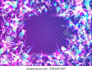 Kaleidoscope Glare. Luxury Art. Holographic Sparkles. Pink Metal Texture. Shiny Prism. Party Celebrate Wallpaper. Rainbow Glitter. Modern Foil. Purple Kaleidoscope Glare