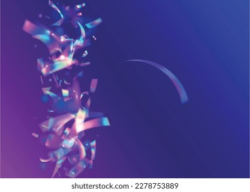 Kaleidoscope Glare. Violet Metal Texture. Party Celebrate Wallpaper. Festive Art. Falling Background. Cristal Tinsel. Disco Burst. Luxury Foil. Pink Kaleidoscope Glare