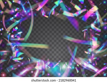 Kaleidoscope Glitter. Glitch Background. Fiesta Foil. Metal Prismatic Template. Fantasy Art. Disco Design. Blue Blur Confetti. Light Glare. Violet Kaleidoscope Glitter