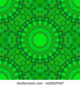 Kaleidoscope mandala pattern background design - abstract bohemian geometrical vector art illustration