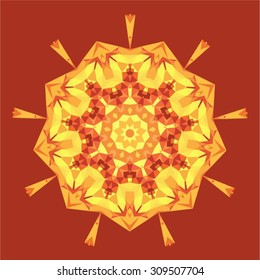 kaleidoscope pattern