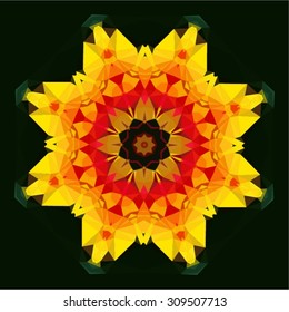 kaleidoscope pattern