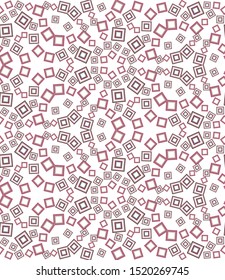 Kaleidoscope seamless pattern. Geometric abstraction on white background. Useful as design element for texture and artistic compositions.