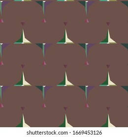 Kaleidoscope sequence pattern. Multicolored fractal animation.
