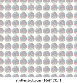 Patrón de secuencia Kaleidoscope. Animación fractal multicolor.