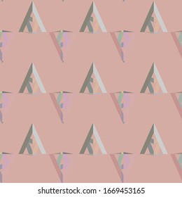 Kaleidoscope sequence pattern. Multicolored fractal animation.
