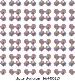 Kaleidoscope sequence pattern. Multicolored fractal animation.