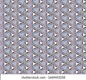 Patrón de secuencia Kaleidoscope. Animación fractal multicolor.