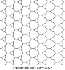 Kaleidoscope sequence pattern. Multicolored fractal animation.