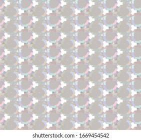 Patrón de secuencia Kaleidoscope. Animación fractal multicolor.