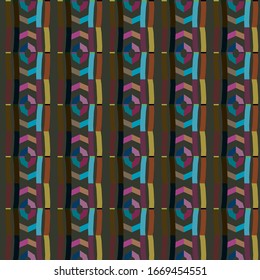 Kaleidoscope sequence pattern. Multicolored fractal animation.