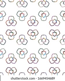 Kaleidoscope sequence pattern. Multicolored fractal animation.