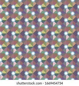 Kaleidoscope sequence pattern. Multicolored fractal animation.