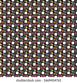 Kaleidoscope sequence pattern. Multicolored fractal animation.