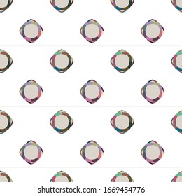Kaleidoscope sequence pattern. Multicolored fractal animation.