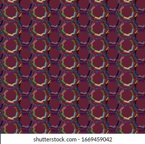 Kaleidoscope sequence pattern. Multicolored fractal animation.