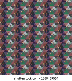 Kaleidoscope sequence pattern. Multicolored fractal animation.