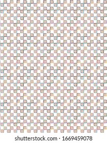 Kaleidoscope sequence pattern. Multicolored fractal animation.