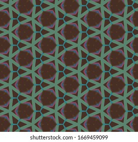 Kaleidoscope sequence pattern. Multicolored fractal animation.