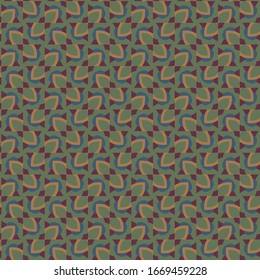 Patrón de secuencia Kaleidoscope. Animación fractal multicolor.