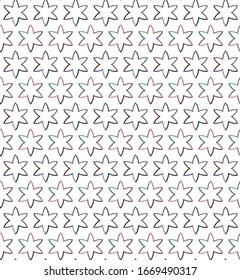 Kaleidoscope sequence pattern. Multicolored fractal animation.