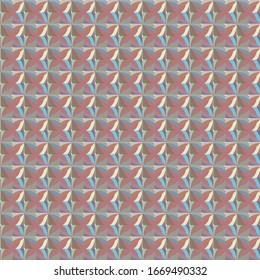 Patrón de secuencia Kaleidoscope. Animación fractal multicolor.