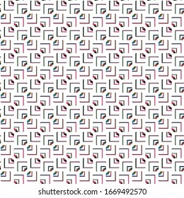 Patrón de secuencia Kaleidoscope. Animación fractal multicolor.