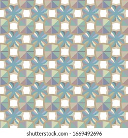 Patrón de secuencia Kaleidoscope. Animación fractal multicolor.