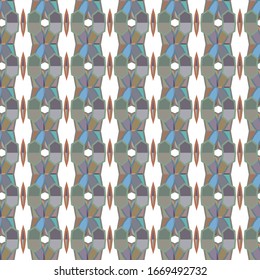 Patrón de secuencia Kaleidoscope. Animación fractal multicolor.