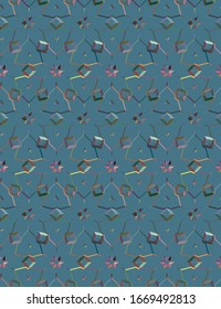 Kaleidoscope sequence pattern. Multicolored fractal animation.