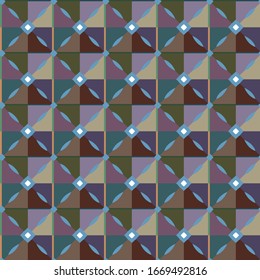 Patrón de secuencia Kaleidoscope. Animación fractal multicolor.