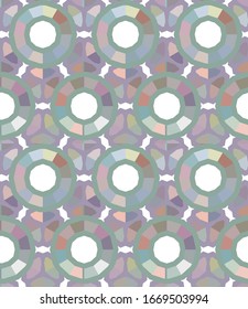 Kaleidoscope sequence pattern. Multicolored fractal animation.