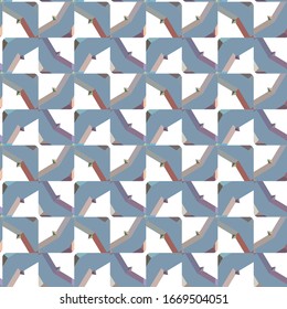 Kaleidoscope sequence pattern. Multicolored fractal animation.